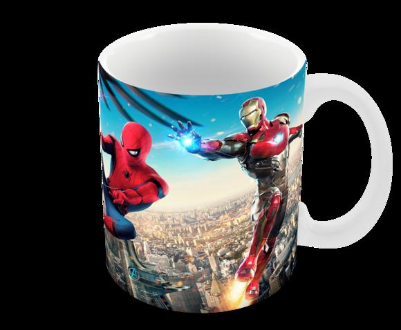 Caneca Polímero Homem Aranha Spider Man Personalizada