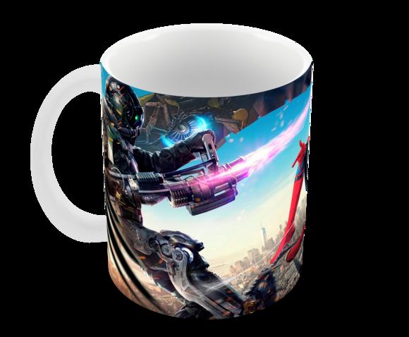 Caneca Polímero Homem Aranha Spider Man Personalizada