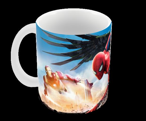 Caneca Polímero Homem Aranha Spider Man Personalizada