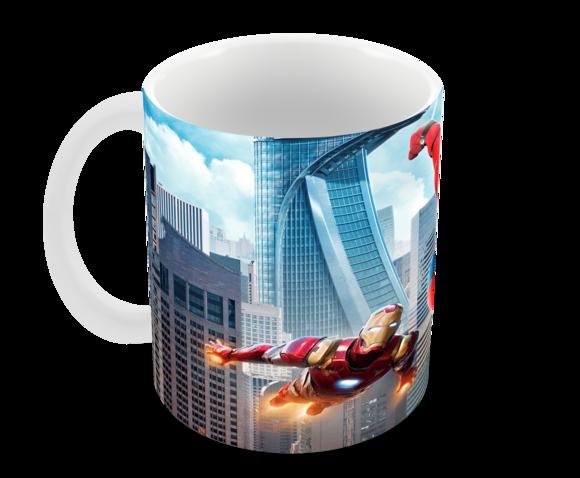 Caneca Polímero Homem Aranha Spider Man Personalizada