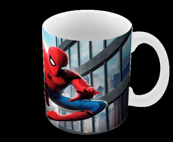Caneca Polímero Homem Aranha Spider Man Personalizada