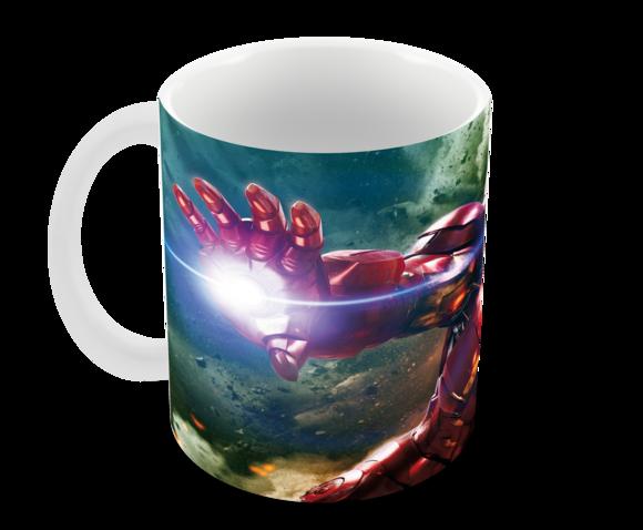 Caneca Polímero Homem de Ferro Personalizada