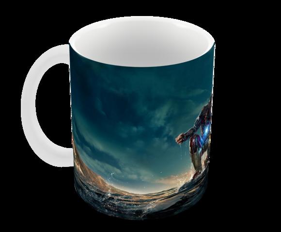 Caneca Polímero Homem de Ferro Personalizada