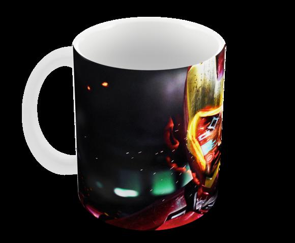 Caneca Polímero Homem de Ferro Personalizada
