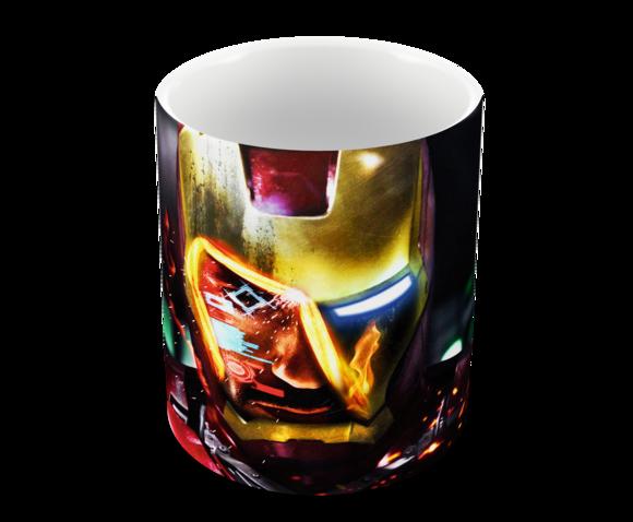 Caneca Polímero Homem de Ferro Personalizada