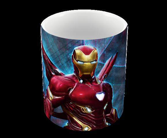 Caneca Polímero Homem de Ferro Personalizada