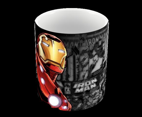 Caneca Polímero Homem de Ferro Personalizada