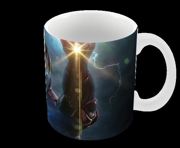 Caneca Polímero Homem de Ferro Personalizada