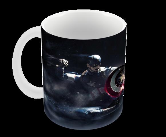Caneca Polímero Homem de Ferro Personalizada