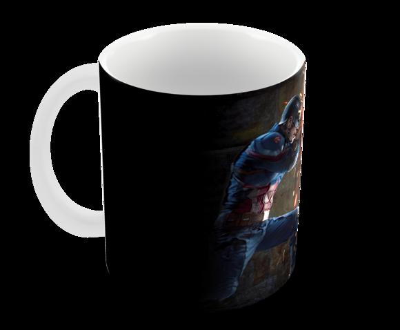Caneca Polímero Homem de Ferro Personalizada