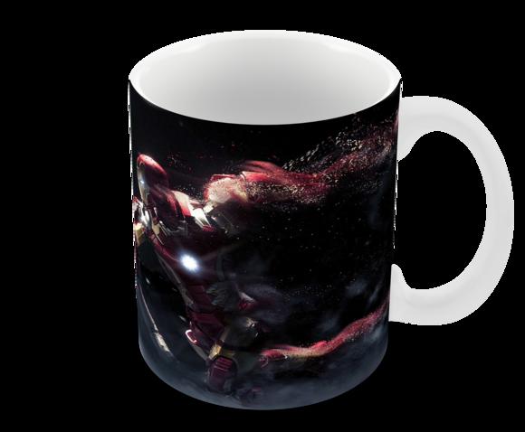 Caneca Polímero Homem de Ferro Personalizada