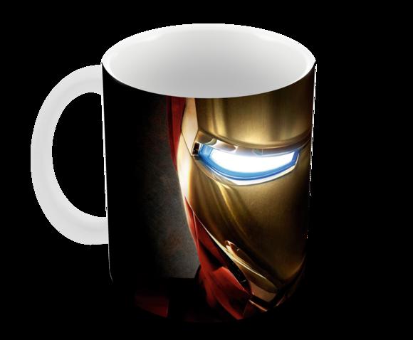 Caneca Polímero Homem de Ferro Personalizada