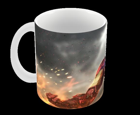 Caneca Polímero Homem de Ferro Personalizada