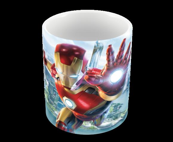 Caneca Polímero Homem de Ferro Personalizada