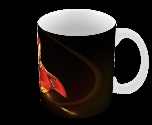 Caneca Polímero Homem de Ferro Personalizada