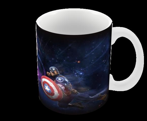 Caneca Polímero Homem de Ferro Personalizada