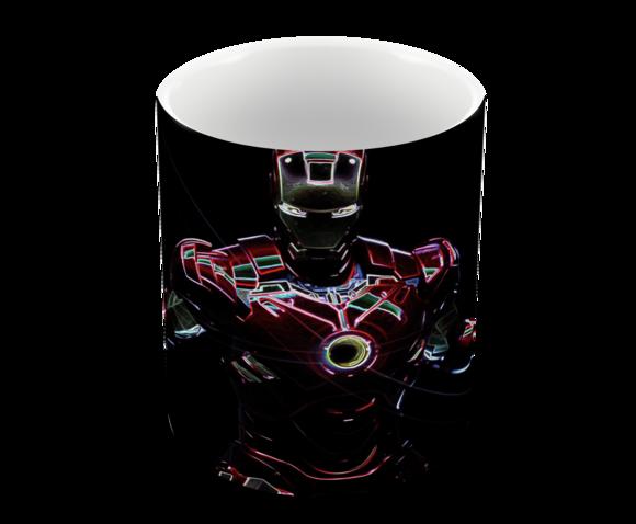 Caneca Polímero Homem de Ferro Personalizada