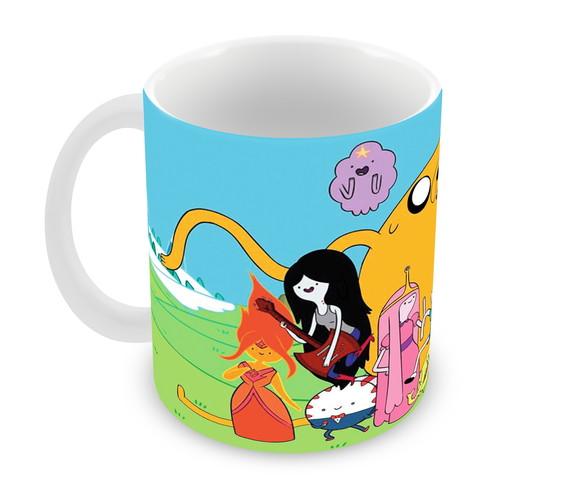 Caneca Polímero Hora de Aventura Personalizada