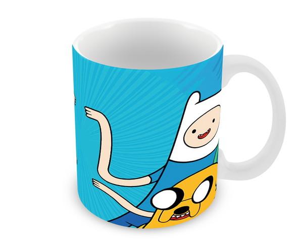 Caneca Polímero Hora de Aventura Personalizada