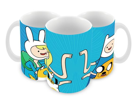 Caneca Polímero Hora de Aventura Personalizada