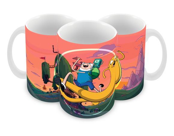 Caneca Polímero Hora de Aventura Personalizada