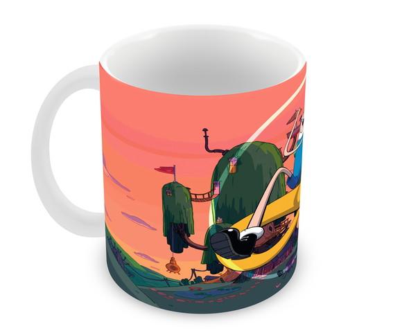 Caneca Polímero Hora de Aventura Personalizada