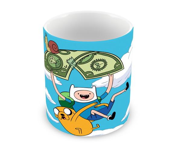 Caneca Polímero Hora de Aventura Personalizada