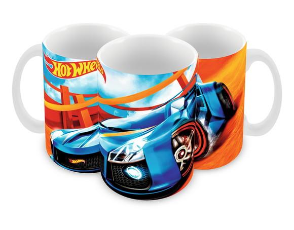 Caneca Polímero Hot Wheels Personalizada