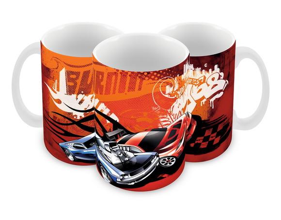 Caneca Polímero Hot Wheels Personalizada