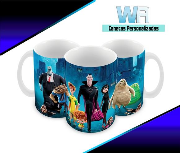 Caneca Polímero Hotel Transilvânia Personalizada