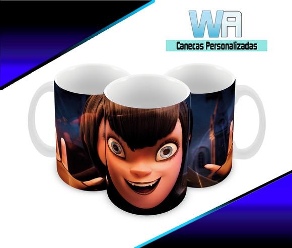 Caneca Polímero Hotel Transilvânia Personalizada