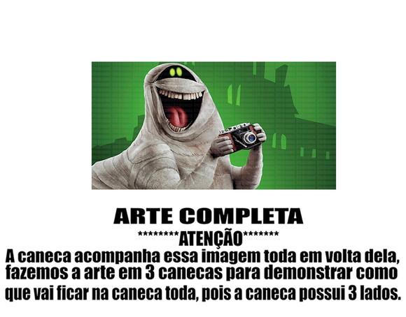 Caneca Polímero Hotel Transilvânia Personalizada