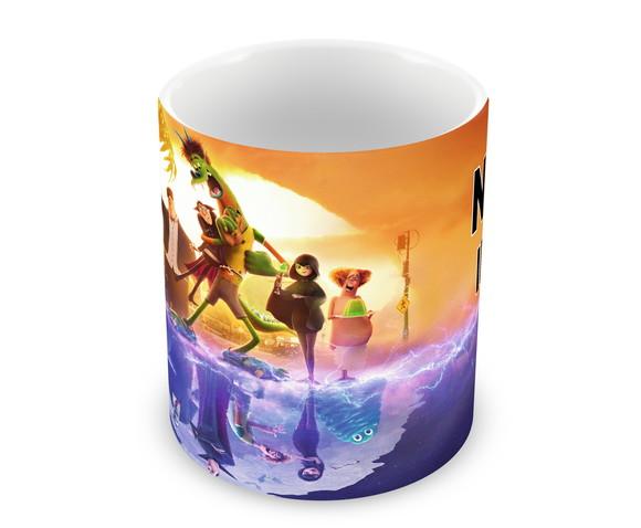 Caneca Polímero Hotel Transilvânia Seu Nome Personalizada