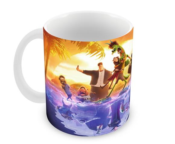Caneca Polímero Hotel Transilvânia Seu Nome Personalizada