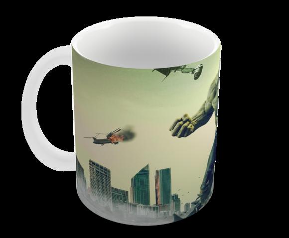 Caneca Polímero Hulk Personalizada
