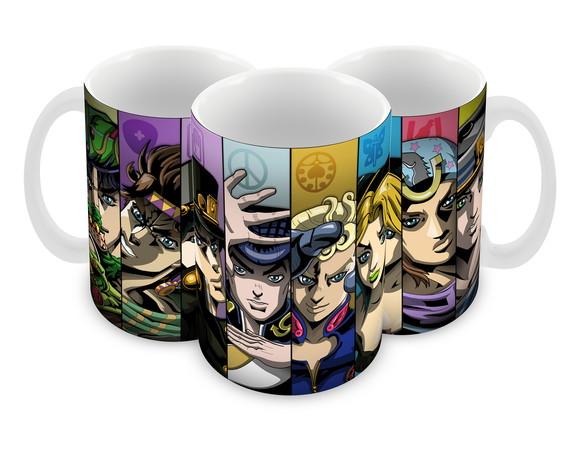 Caneca Polímero Jojo's Bizarre Adventure Personalizada