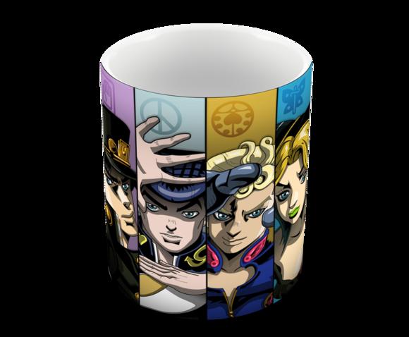 Caneca Polímero Jojo's Bizarre Adventure Personalizada