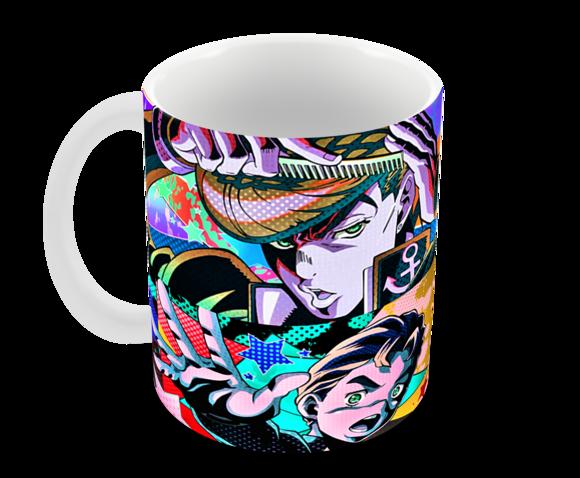 Caneca Polímero Jojo's Bizarre Adventure Personalizada