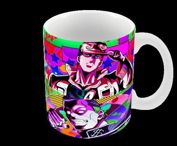 Caneca Polímero Jojo's Bizarre Adventure Personalizada