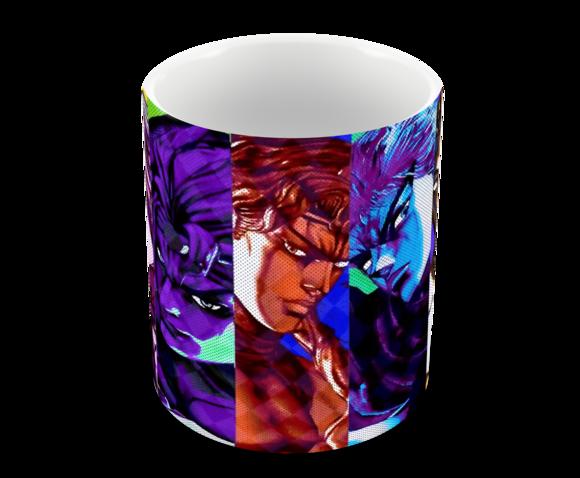 Caneca Polímero Jojo's Bizarre Adventure Personalizada