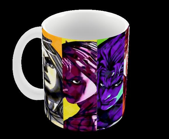 Caneca Polímero Jojo's Bizarre Adventure Personalizada