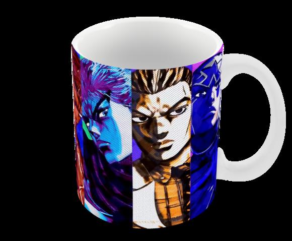 Caneca Polímero Jojo's Bizarre Adventure Personalizada