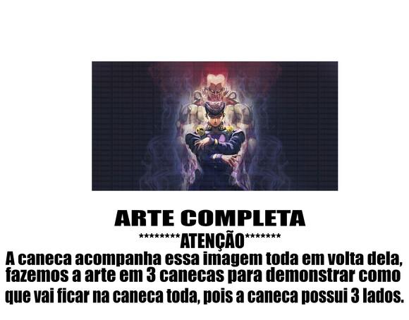 Caneca Polímero Jojo's Bizarre Adventure Personalizada