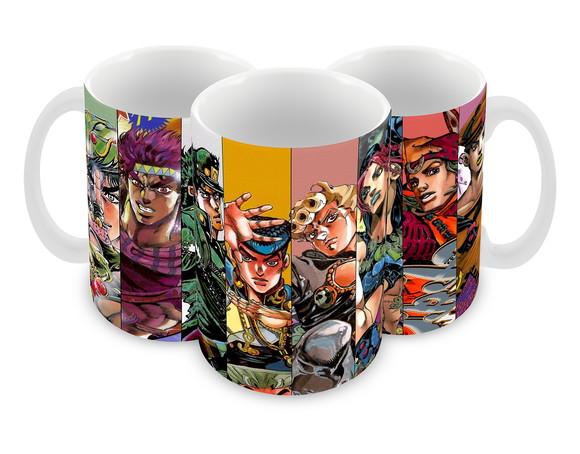 Caneca Polímero Jojo's Bizarre Adventure Personalizada