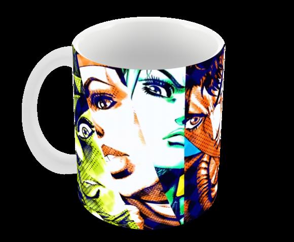 Caneca Polímero Jojo's Bizarre Adventure Personalizada