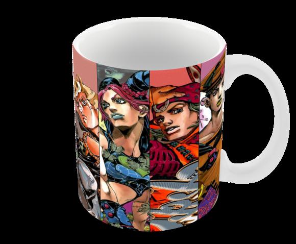 Caneca Polímero Jojo's Bizarre Adventure Personalizada