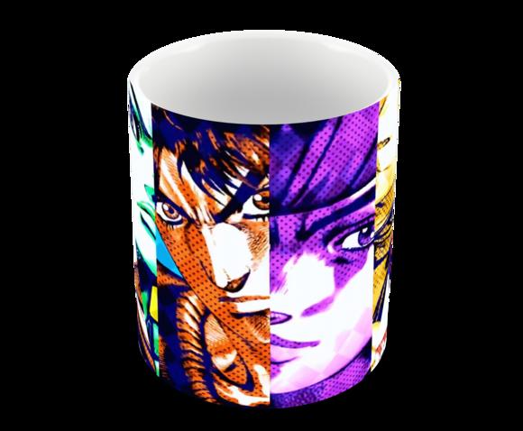 Caneca Polímero Jojo's Bizarre Adventure Personalizada