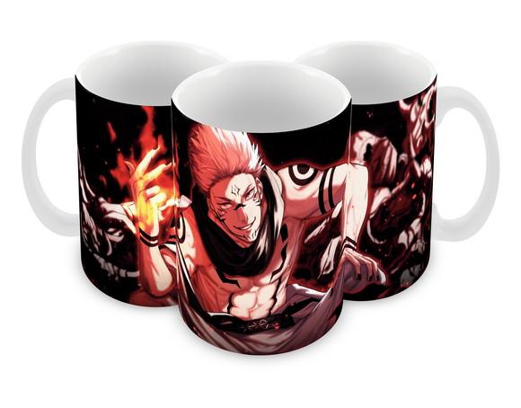 Caneca Polímero Jujutsu Kaisen Personalizada