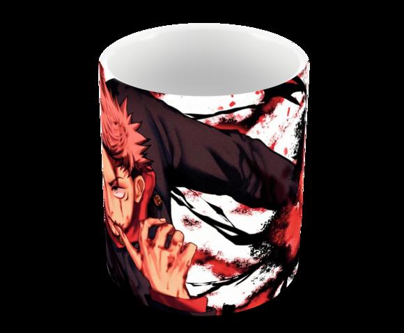 Caneca Polímero Jujutsu Kaisen Personalizada