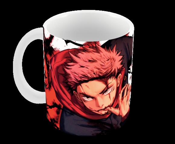 Caneca Polímero Jujutsu Kaisen Personalizada